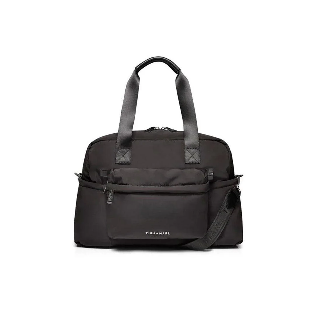 TIBA + MARL Phoenix Holdall Eco Nylon - Black - Image 5