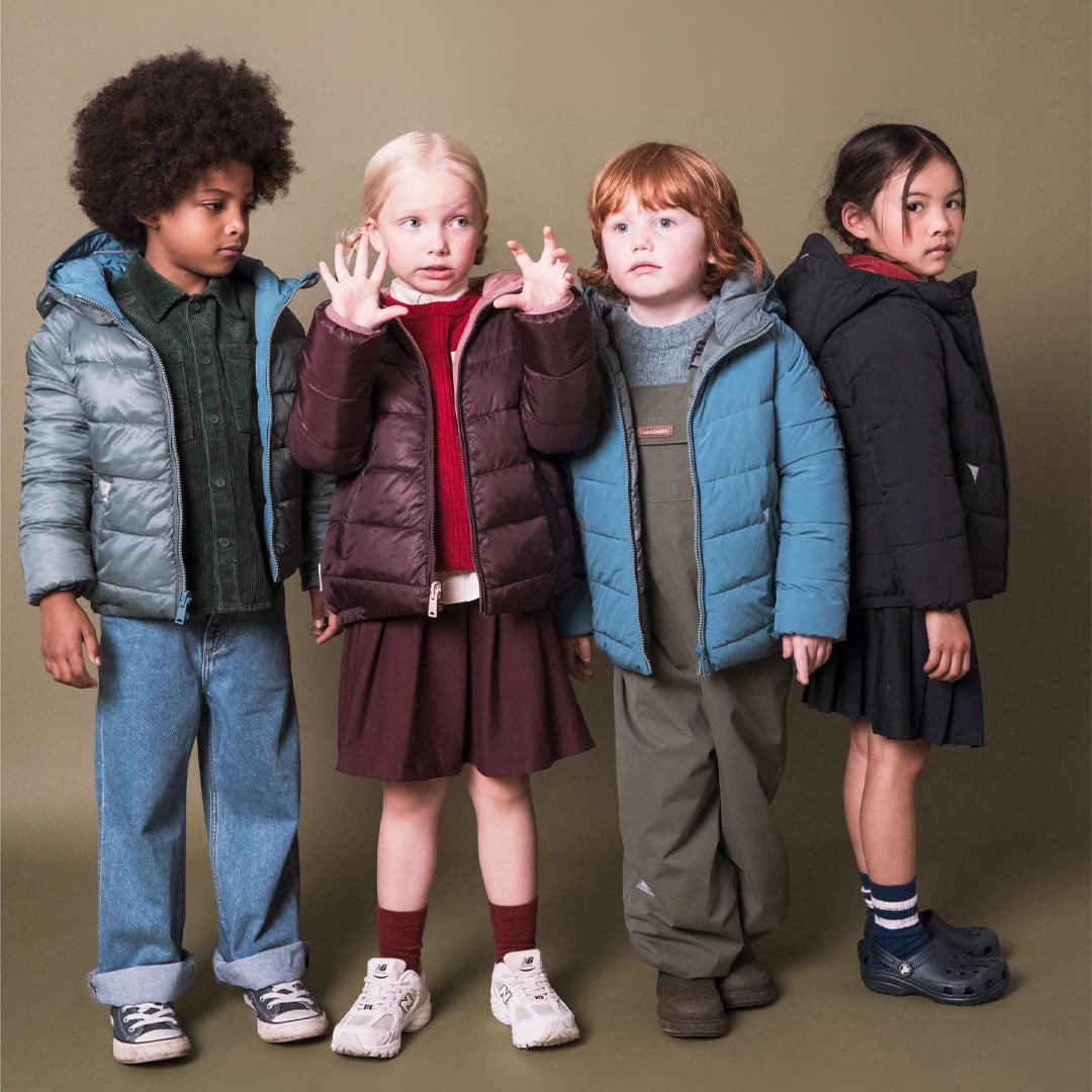 TOASTIE Eco-Reversible Puffer - Cloud Blue - Fern - Image 4