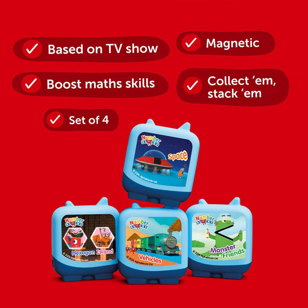 Tonies Clever Pocket: Numberblocks - 4 Pack - Image 3