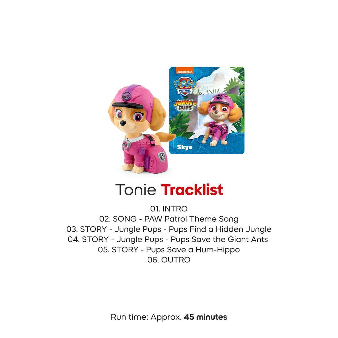 Tonies Paw Patrol Jungle Pups - Skye - Multicoloured - Image 4