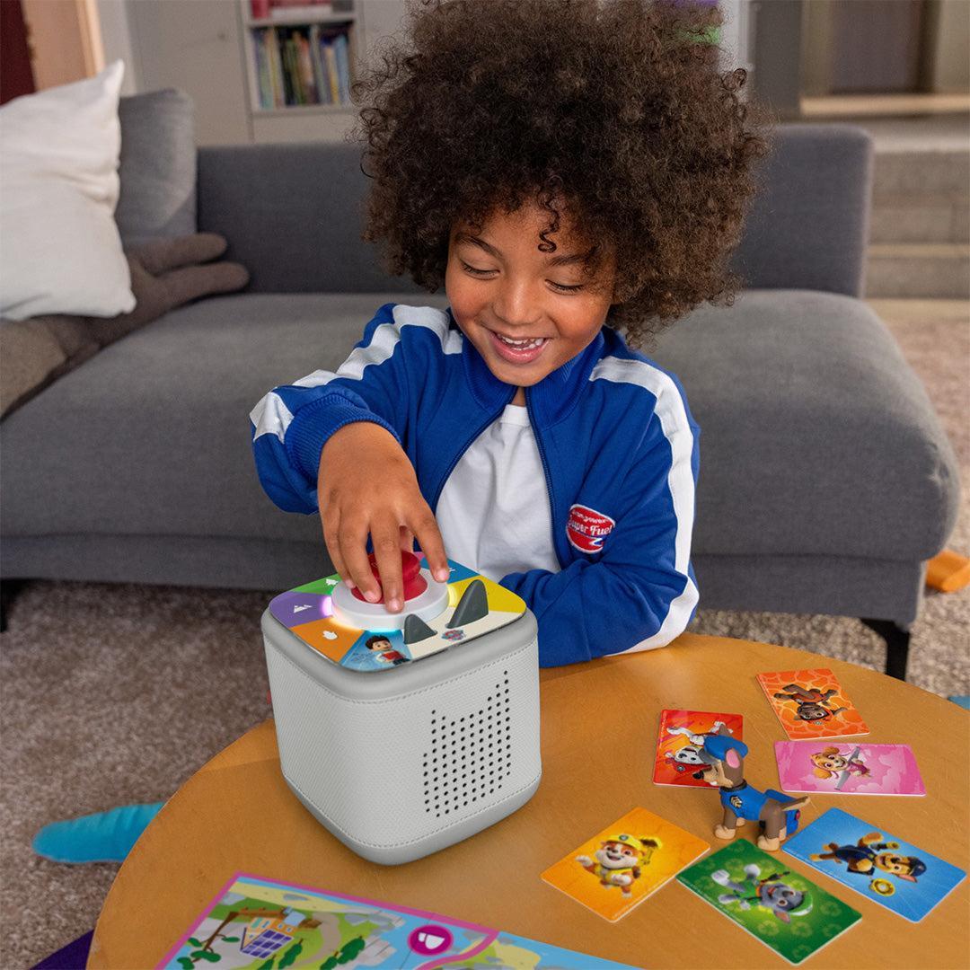 Tonies Toniebox 2 Playset with Tonieplay Game + Controller + PAW Patrol Chase Tonie - Grey - Image 2
