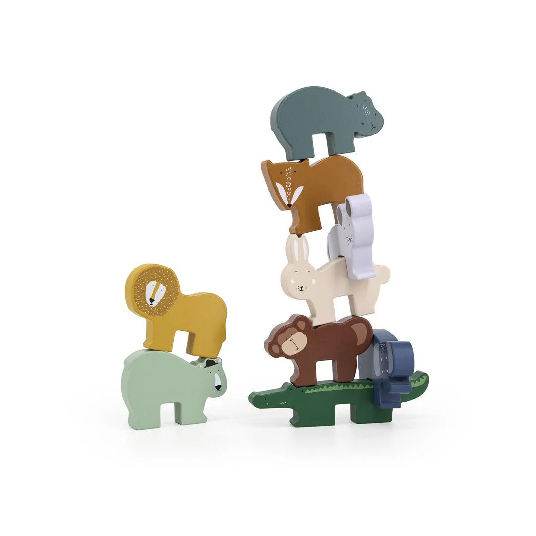 Trixie Wooden Animal Stacking Game - Image 3