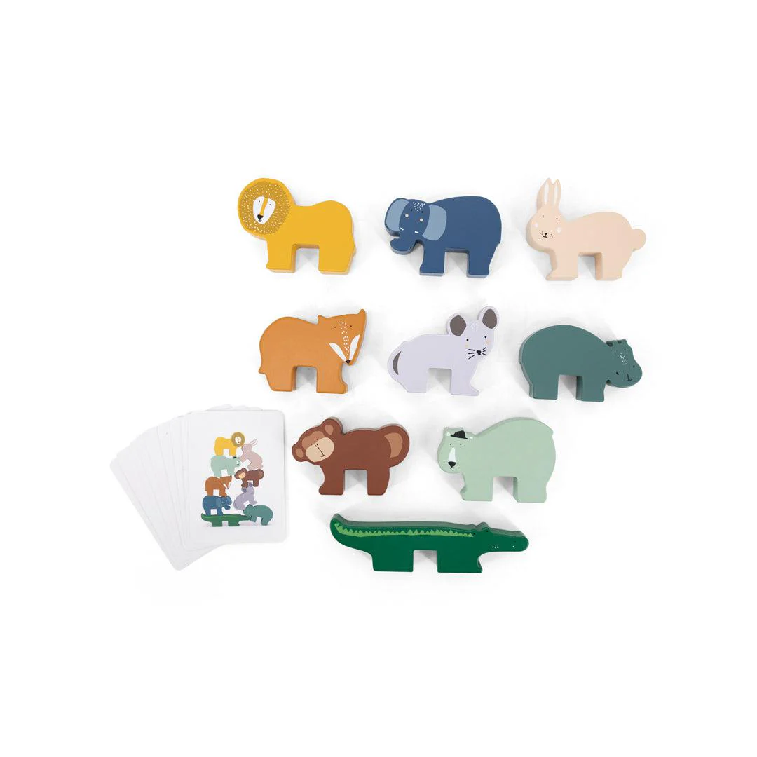 Trixie Wooden Animal Stacking Game - Image 6