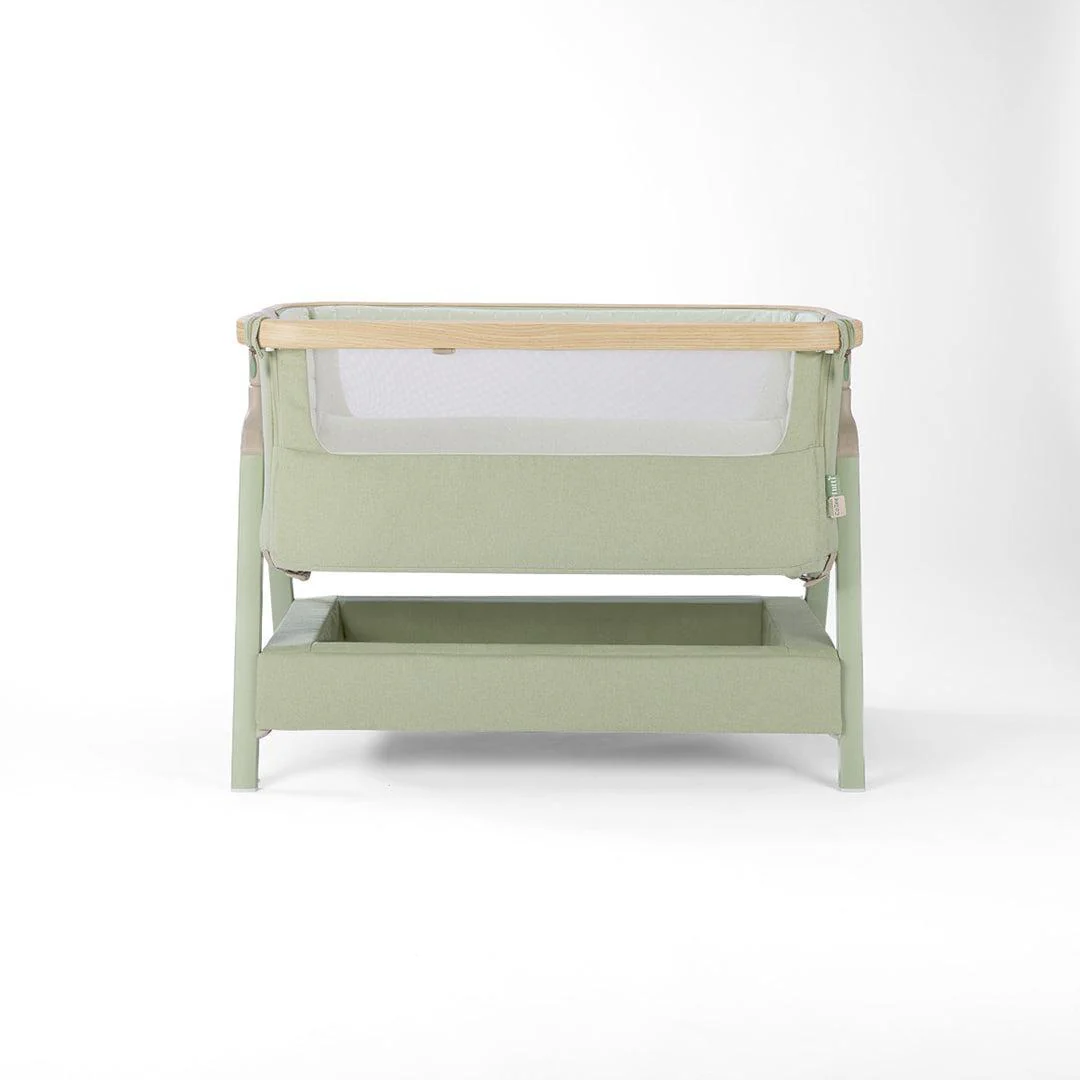 Tutti Bambini Cozee Air 2 Bedside Crib - Drifted Oak / Eucalyptus - Image 13