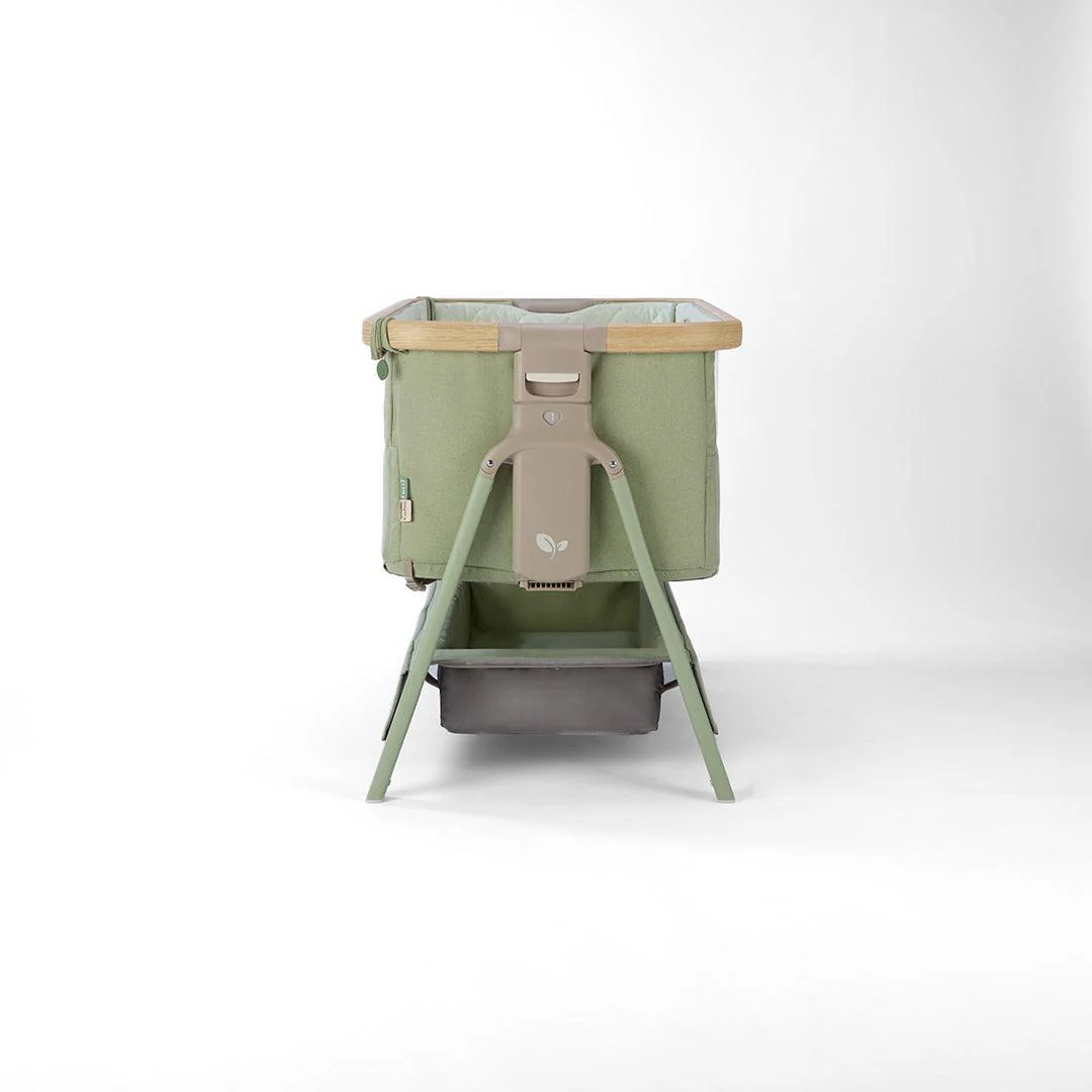 Tutti Bambini Cozee Air 2 Bedside Crib - Drifted Oak / Eucalyptus - Image 15