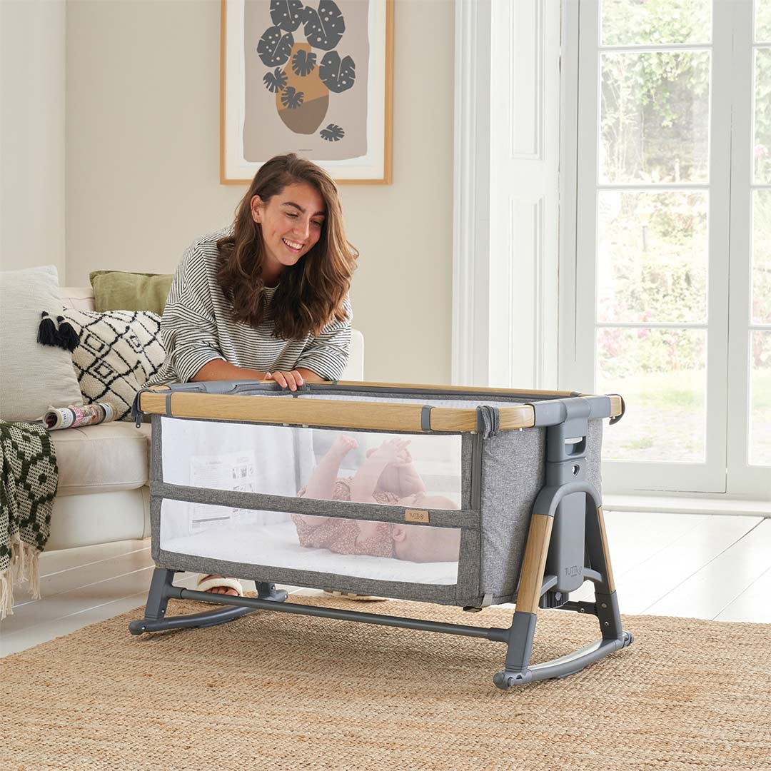 Tutti Bambini CoZee XL Bassinet Accessory Pack + Rocking Bars + Support Bars - Image 4