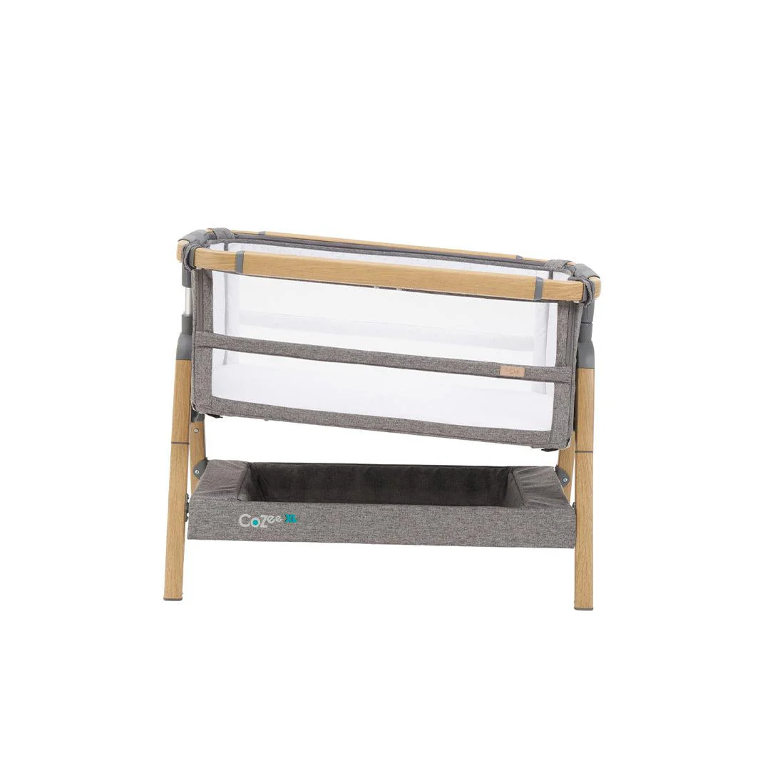 Tutti Bambini CoZee XL Complete Birth To 4+ Years Package - Oak/Charcoal - Image 10