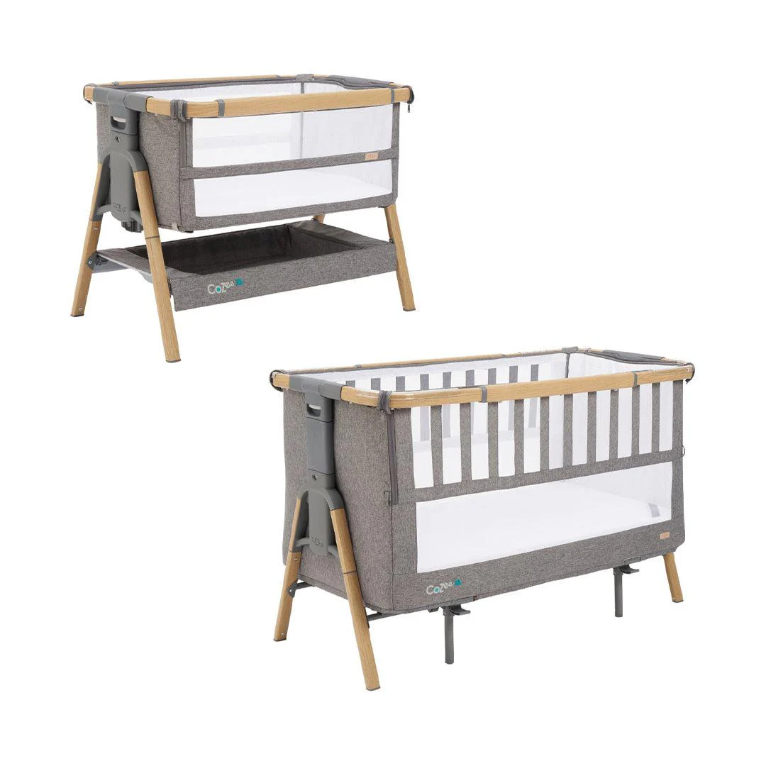 Tutti Bambini CoZee XL Complete Birth To 4+ Years Package - Oak/Charcoal - Image 8