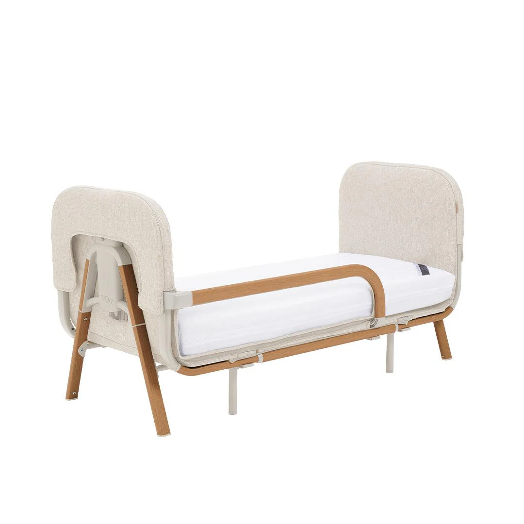 Tutti Bambini CoZee XL Junior Bed + Sofa Expansion Pack - Scandinavian Walnut / Ecru - Image 4