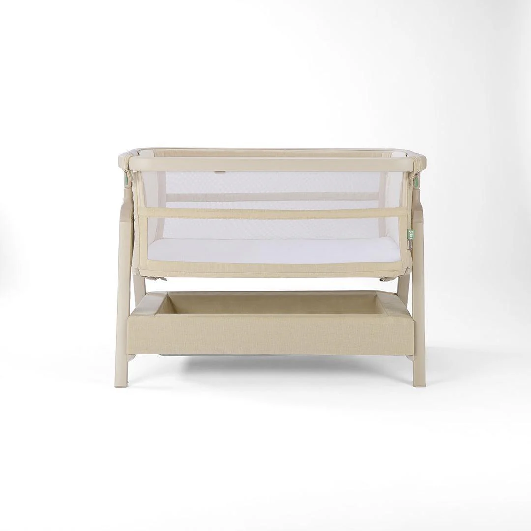 Tutti Bambini Cozee Zen Bedside Crib - Sand - Image 12