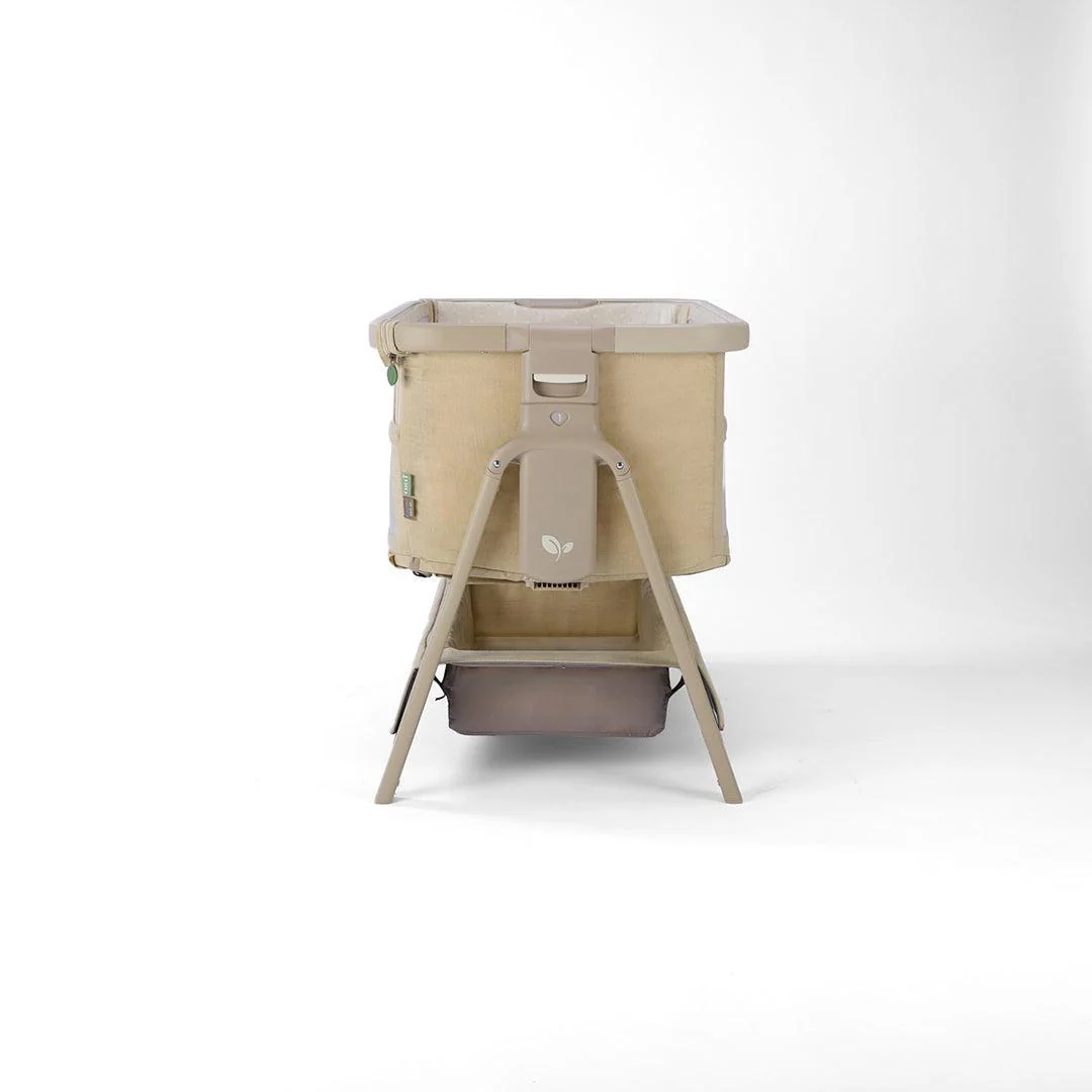 Tutti Bambini Cozee Zen Bedside Crib - Sand - Image 14