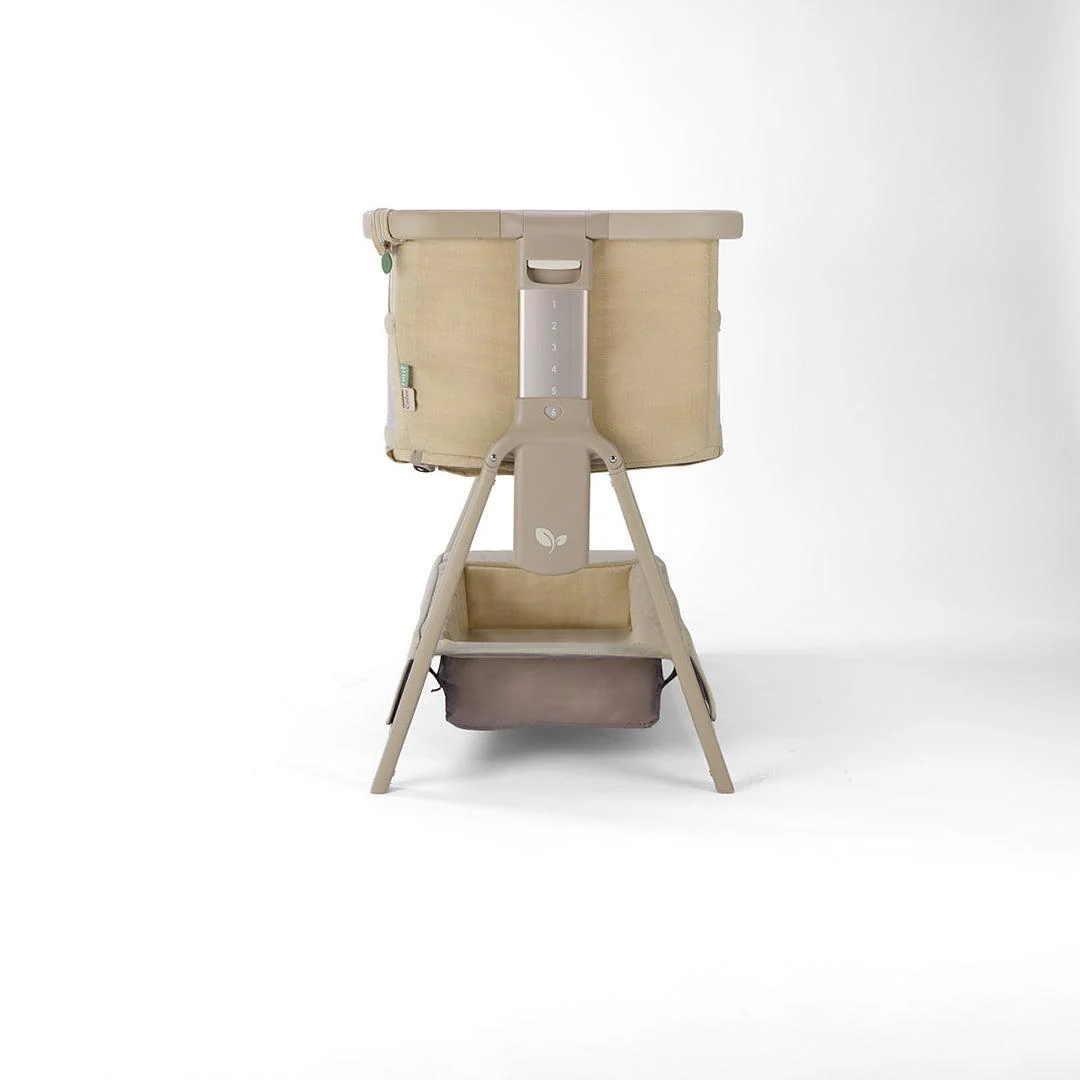 Tutti Bambini Cozee Zen Bedside Crib - Sand - Image 15