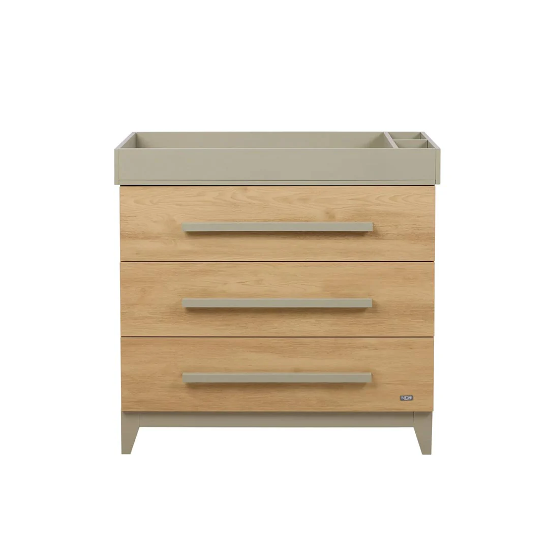 Tutti Bambini Hallee Chest Changer - Sage/Golden Oak