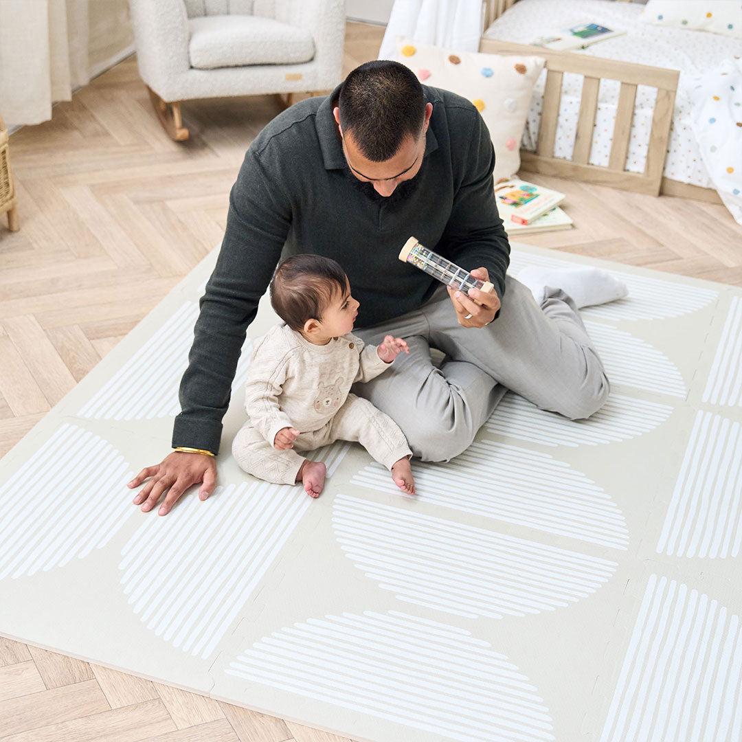 Tutti Bambini Infinity Baby Playmat Orbital - Oatmeal - Image 5
