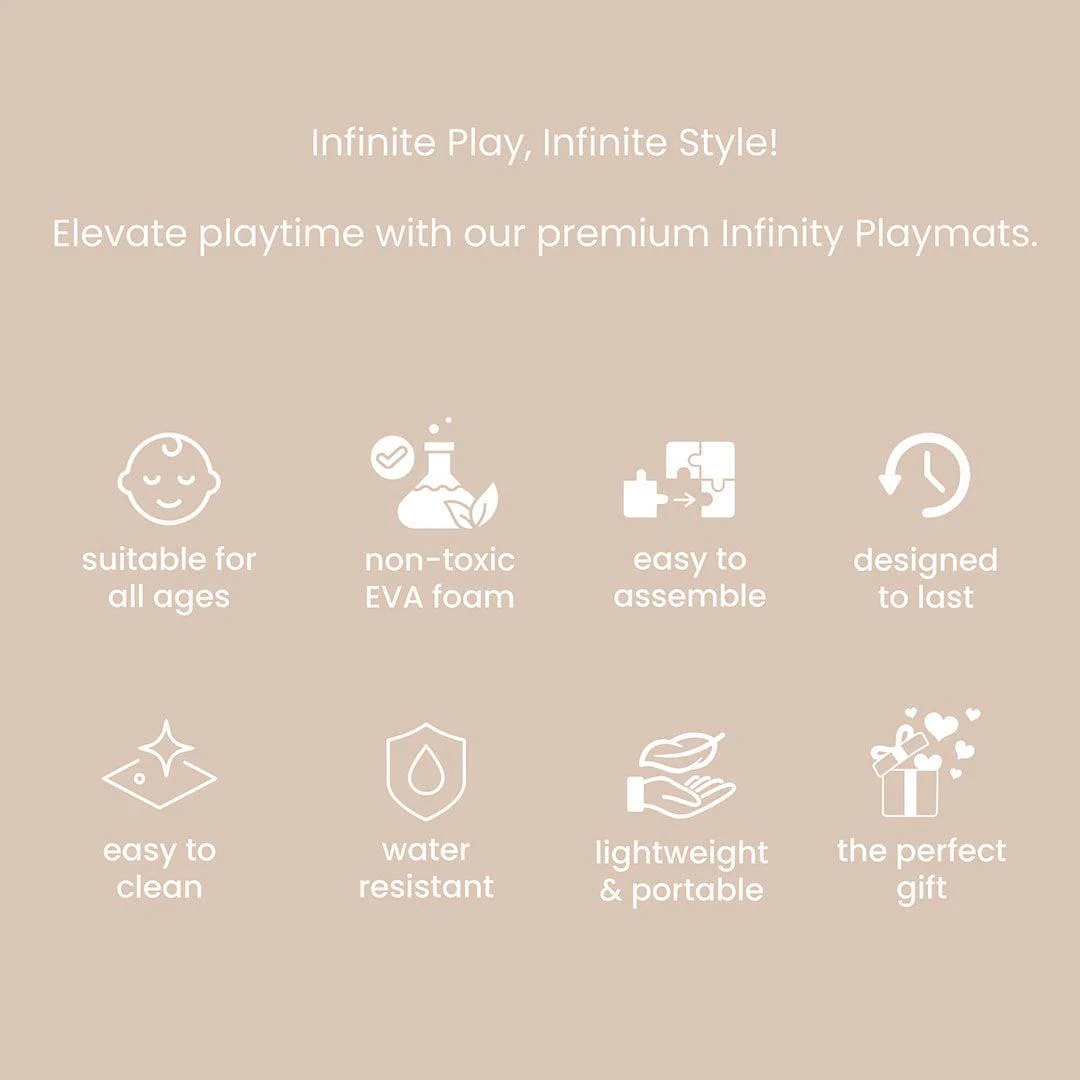 Tutti Bambini Infinity Baby Playmat Orbital - Oatmeal - Image 8