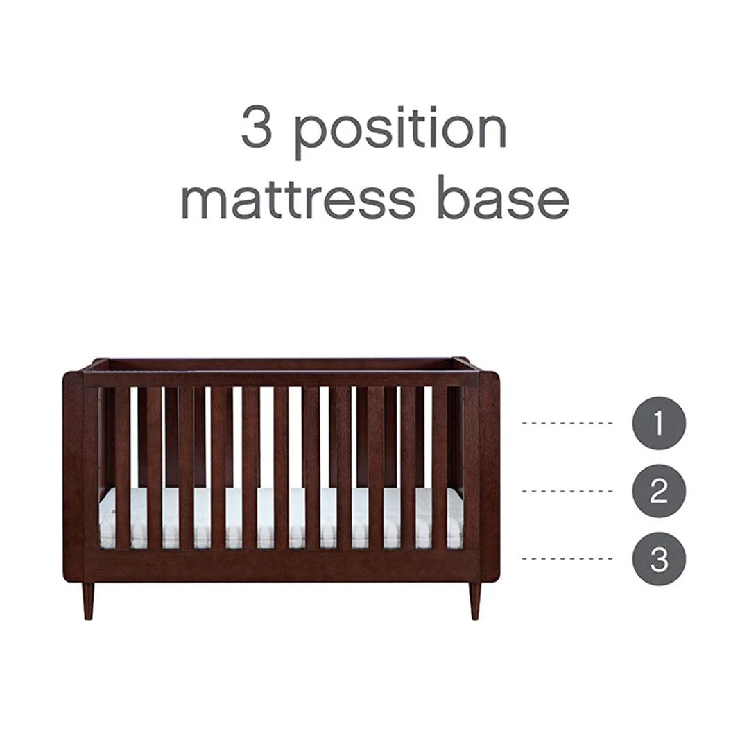 Tutti Bambini Japandi Cot Bed  - Warm Walnut - Image 13