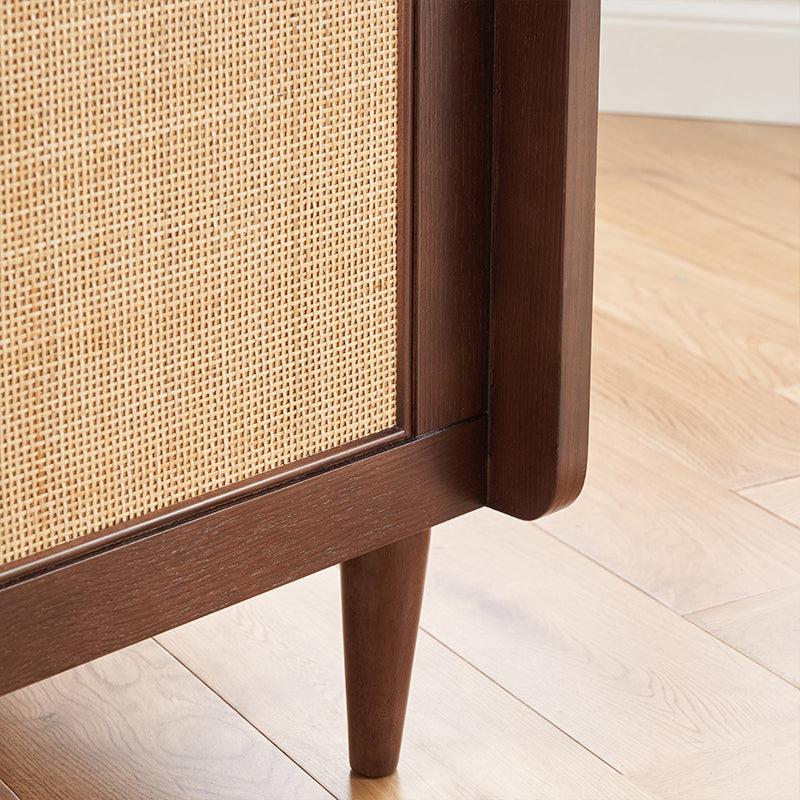 Tutti Bambini Japandi Cot Bed  - Warm Walnut - Image 4