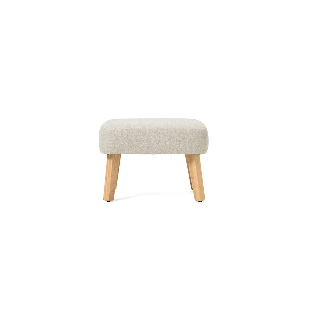 Tutti Bambini Jonah Rocking Chair + Foot Stool - Pebble - Image 11