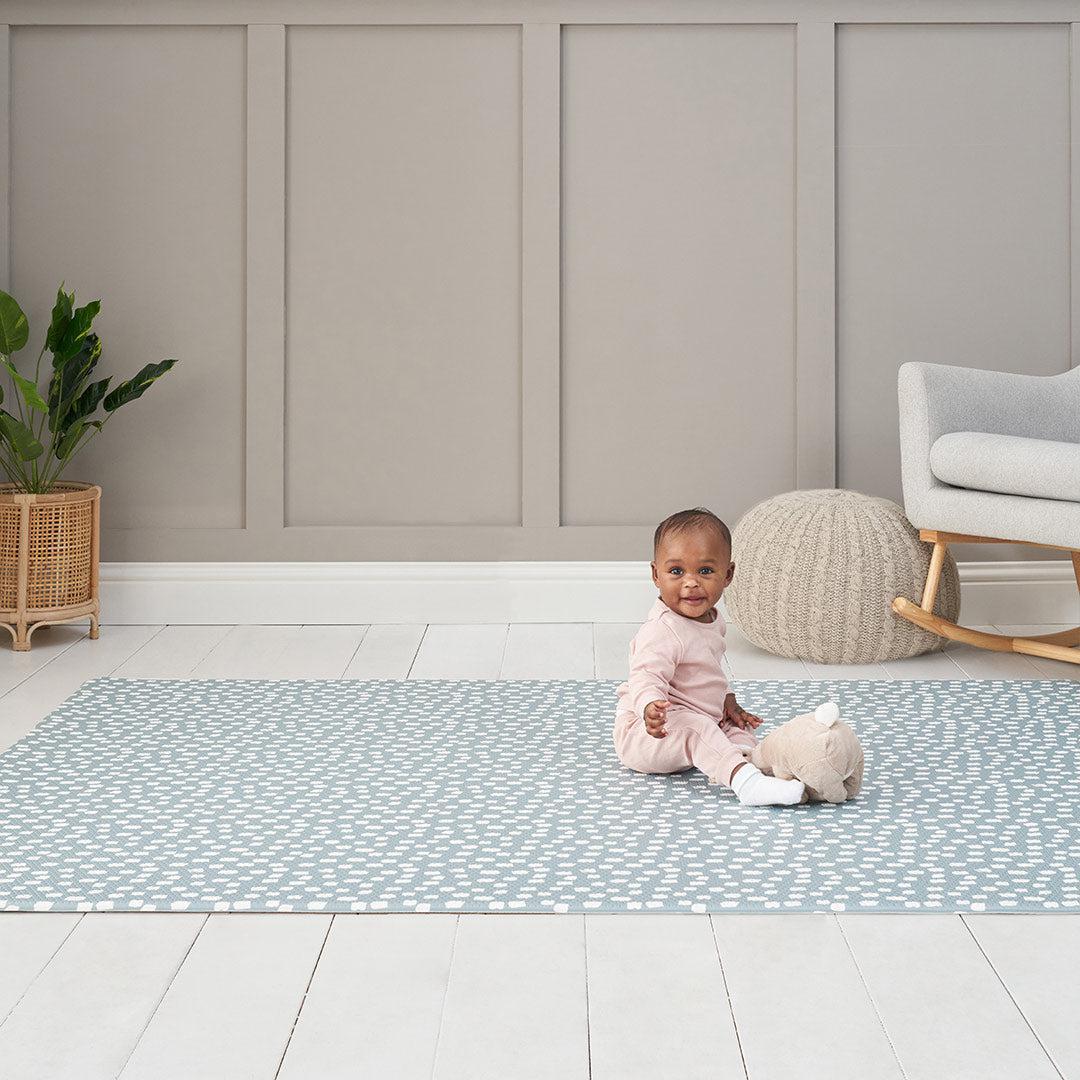 Tutti Bambini Luxury Padded XL Reversible Playmat  - Cathedral & Dash - Image 4