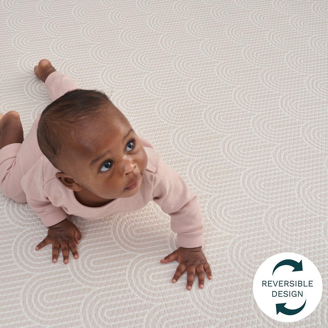 Tutti Bambini Luxury Padded XL Reversible Playmat  - Cathedral & Dash - Image 7