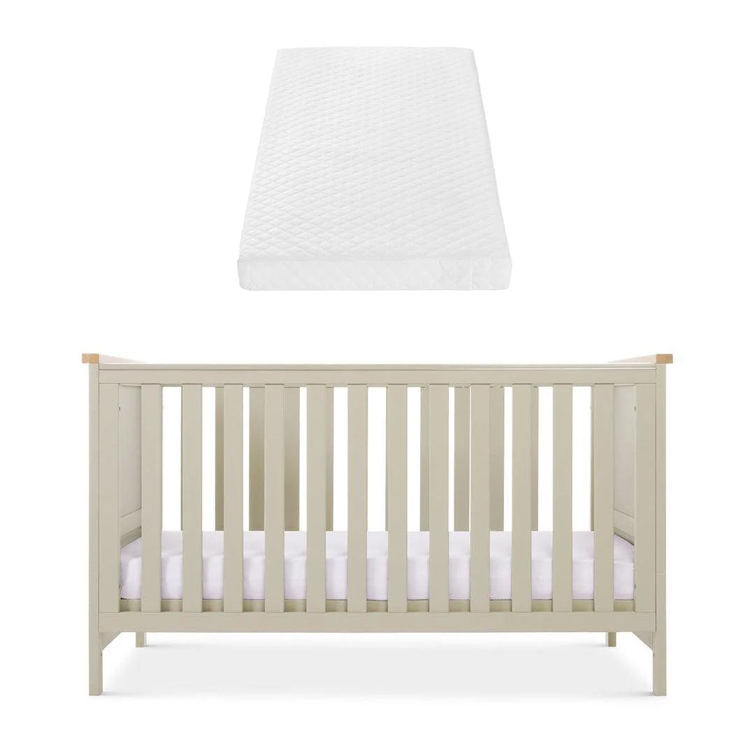 Tutti Bambini Misha Cot Bed - Mushroom / Golden Oak - Image 17