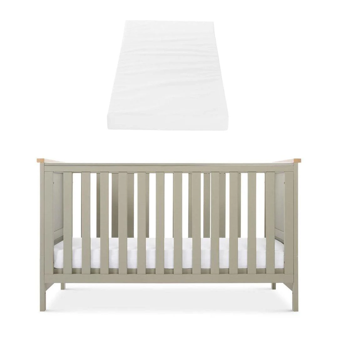Tutti Bambini Misha Cot Bed - Sage / Golden Oak - Image 20
