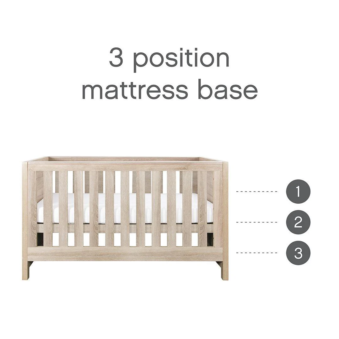 Tutti Bambini Modena 2 Piece Room Set - Oak - Image 6