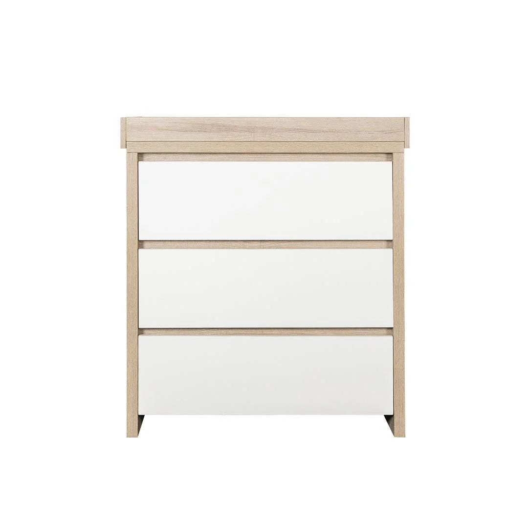Tutti Bambini Modena Changing Unit - White/Oak