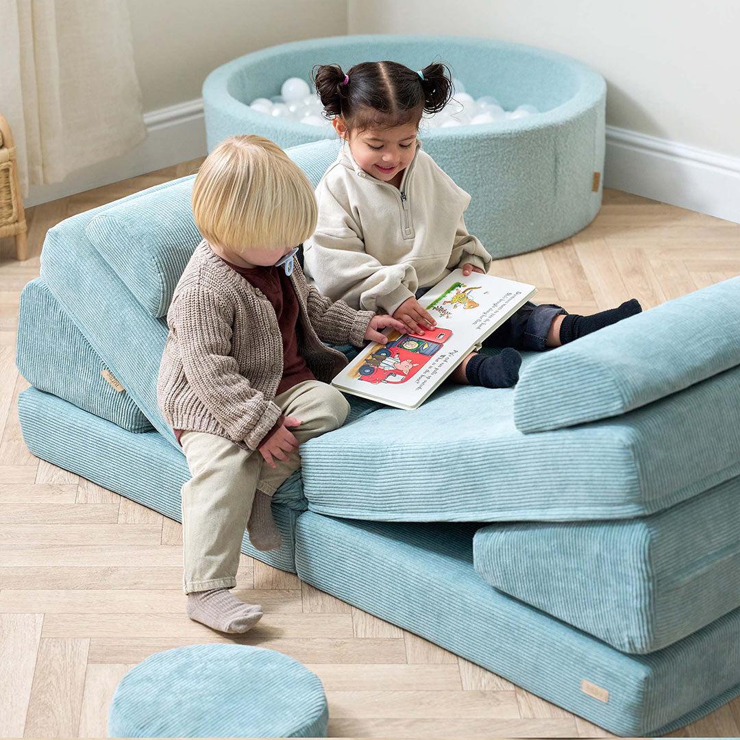 Tutti Bambini Playrama Montessori Kids Play Sofa  - Ocean Stone - Image 10