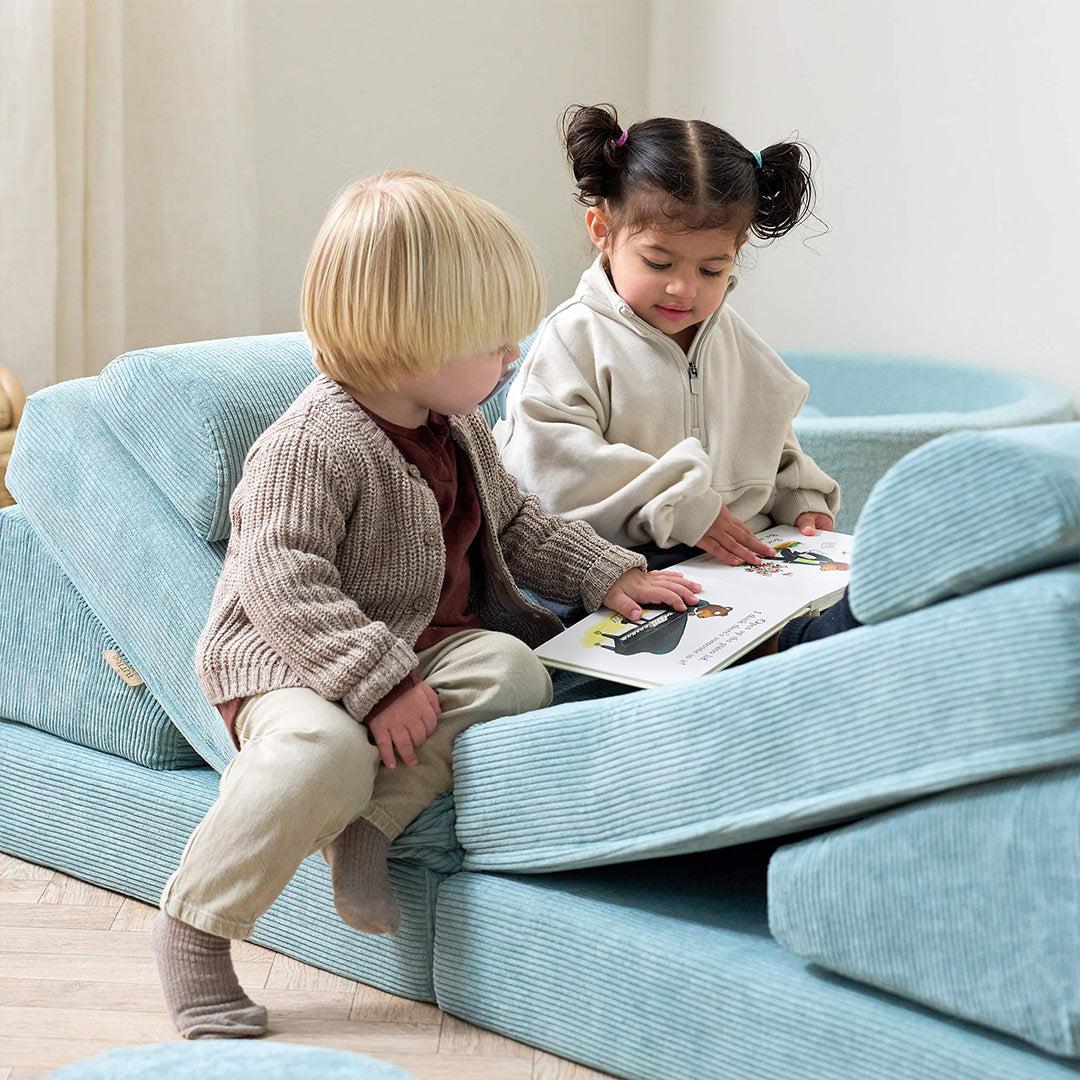 Tutti Bambini Playrama Montessori Kids Play Sofa  - Ocean Stone - Image 11