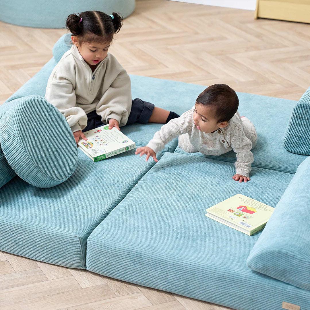 Tutti Bambini Playrama Montessori Kids Play Sofa  - Ocean Stone - Image 14