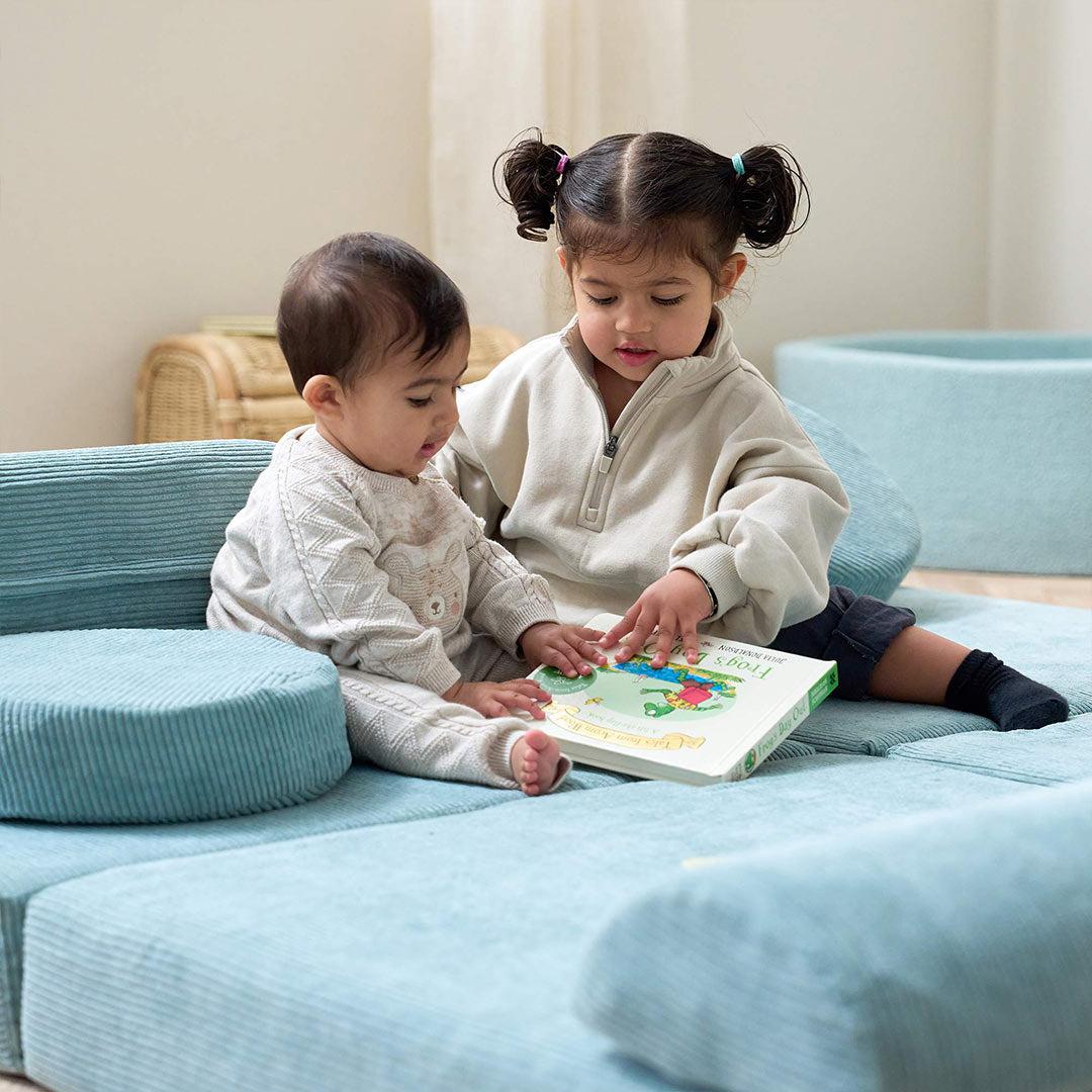 Tutti Bambini Playrama Montessori Kids Play Sofa  - Ocean Stone - Image 16
