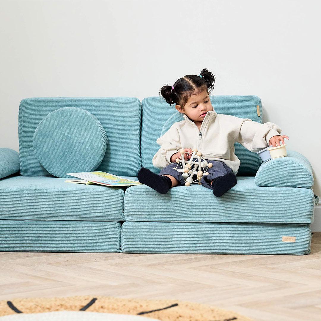 Tutti Bambini Playrama Montessori Kids Play Sofa  - Ocean Stone - Image 18