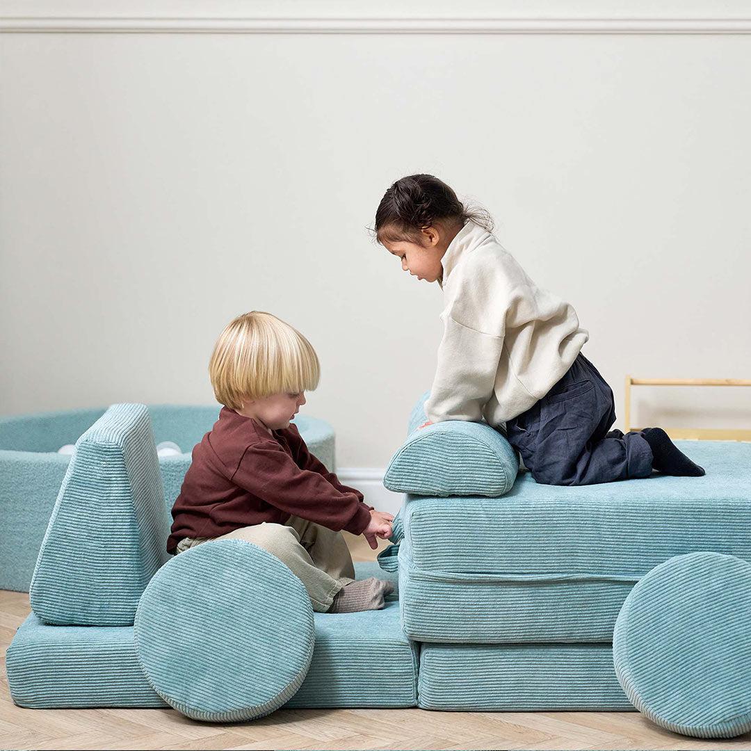 Tutti Bambini Playrama Montessori Kids Play Sofa  - Ocean Stone - Image 19