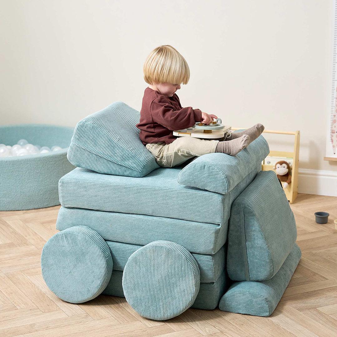 Tutti Bambini Playrama Montessori Kids Play Sofa  - Ocean Stone - Image 2