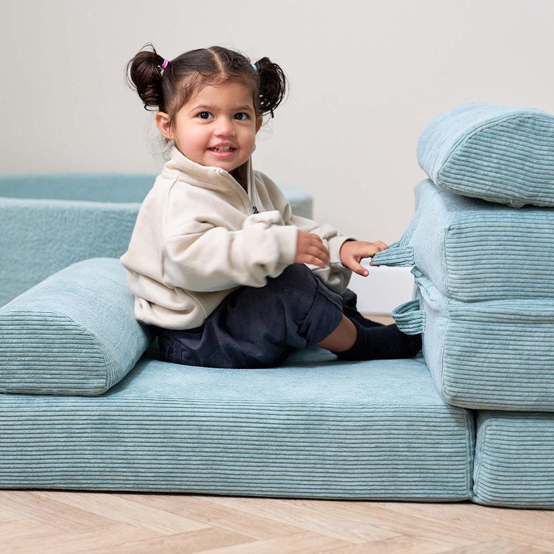 Tutti Bambini Playrama Montessori Kids Play Sofa  - Ocean Stone - Image 20