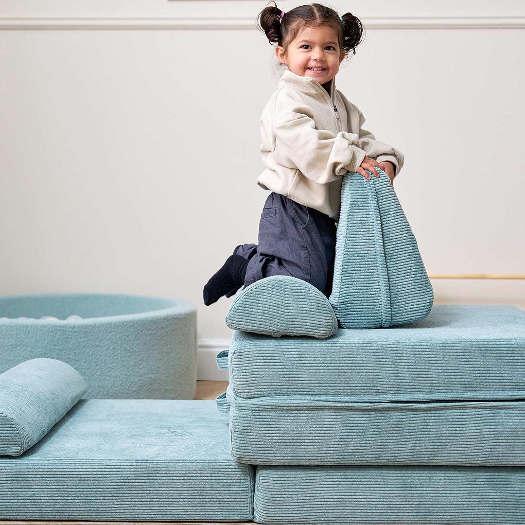 Tutti Bambini Playrama Montessori Kids Play Sofa  - Ocean Stone - Image 5