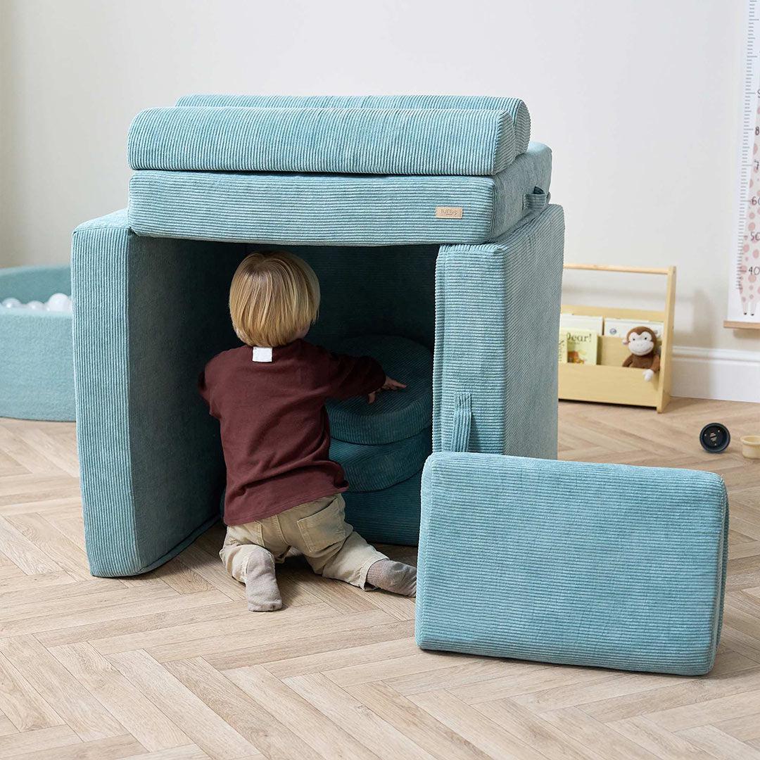 Tutti Bambini Playrama Montessori Kids Play Sofa  - Ocean Stone - Image 6