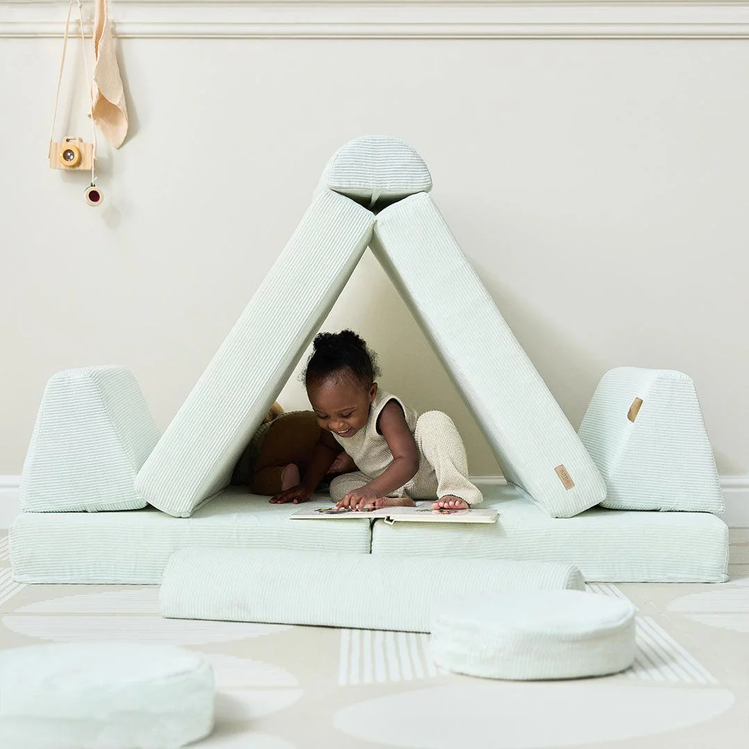 Tutti Bambini Playrama Montessori Kids Play Sofa  - Sea Mist - Image 12