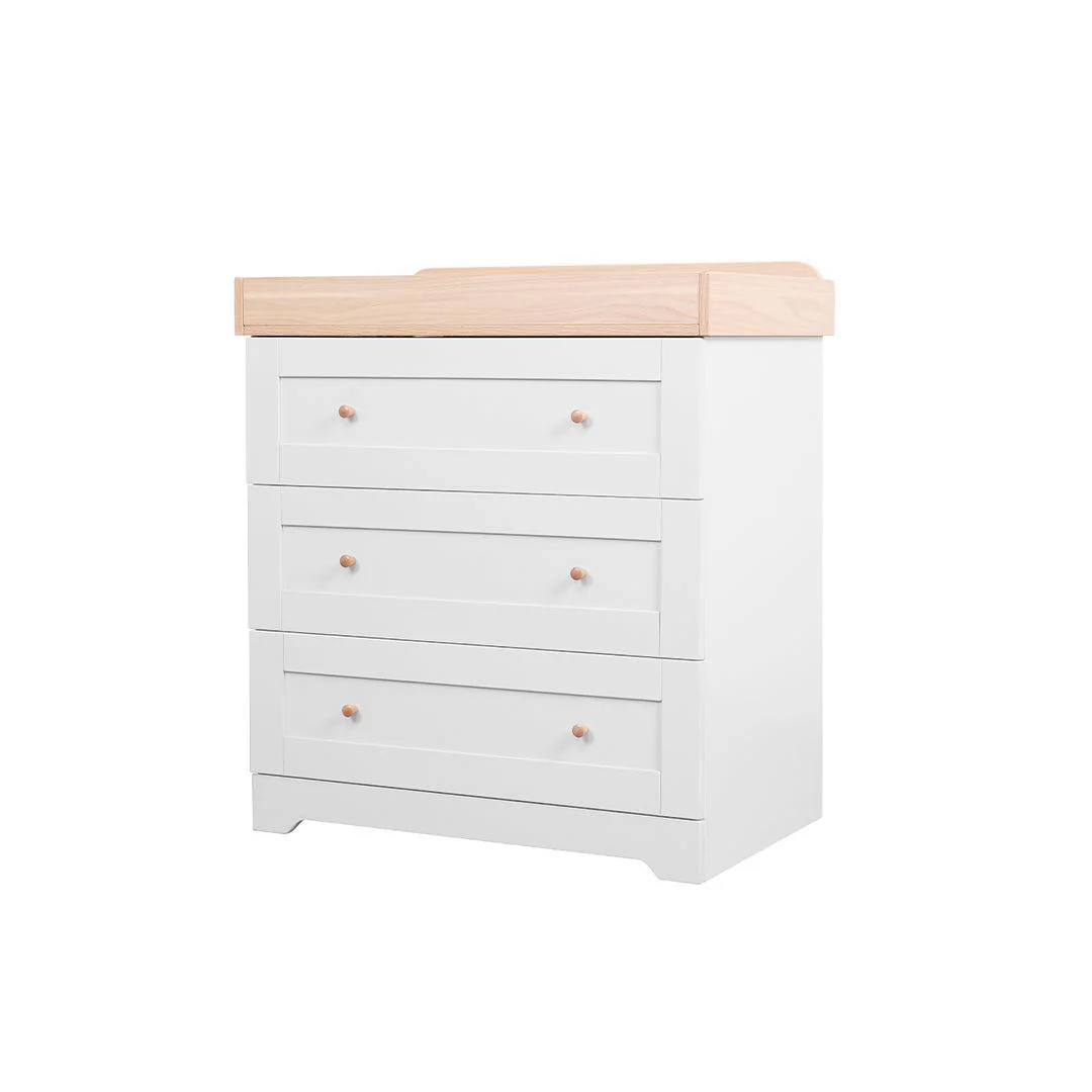 Tutti Bambini Rio 3pc Room Set - Dove Grey/Honey Oak - Image 14