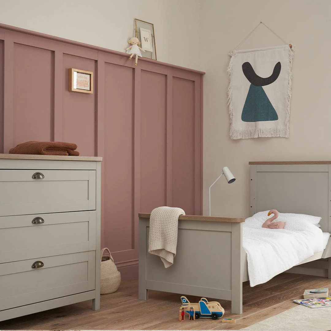 Tutti Bambini Verona 2 Piece Room Set - Dove Grey/Oak - Image 3