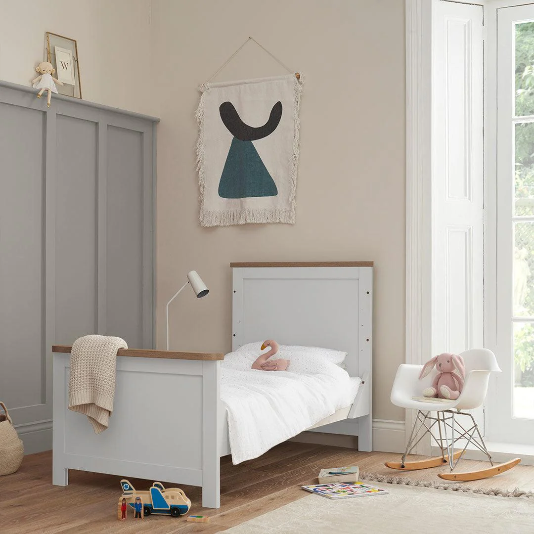 Tutti Bambini Verona 2 Piece Room Set - White/Oak - Image 5