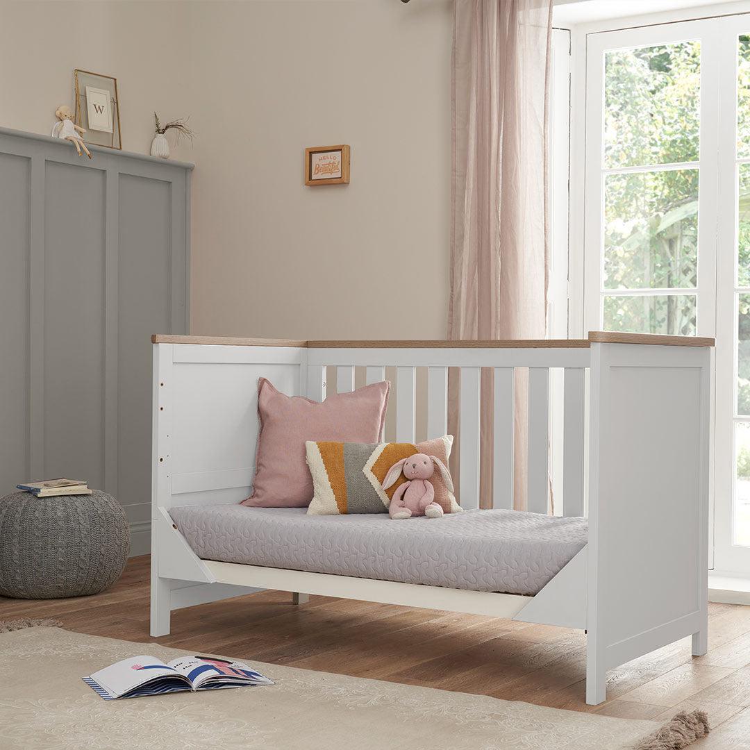 Tutti Bambini Verona 3 Piece Room Set - White/Oak - Image 4