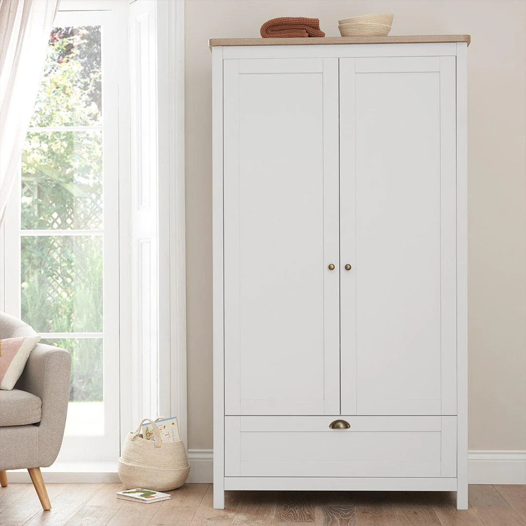 Tutti Bambini Verona 3 Piece Room Set - White/Oak - Image 7