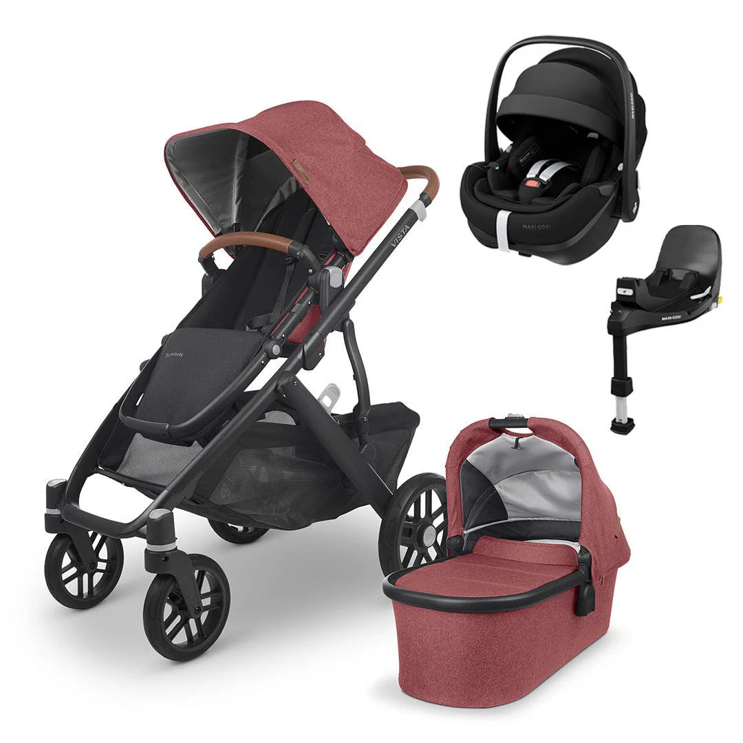 UPPAbaby VISTA + Pebble 360/360 Pro Travel System - Lucy - Image 18