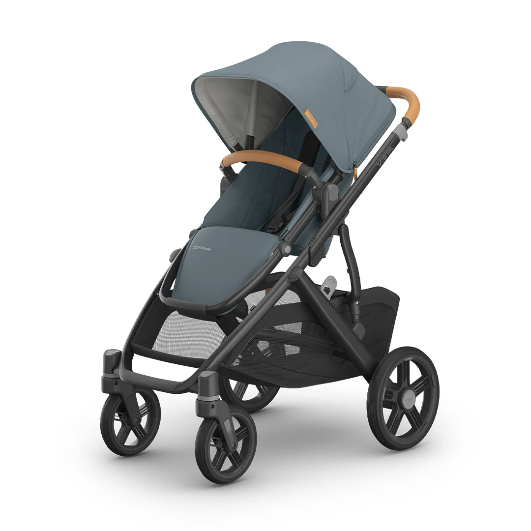 UPPAbaby Vista V3 Pushchair - Dillan - Stone Blue - Image 2