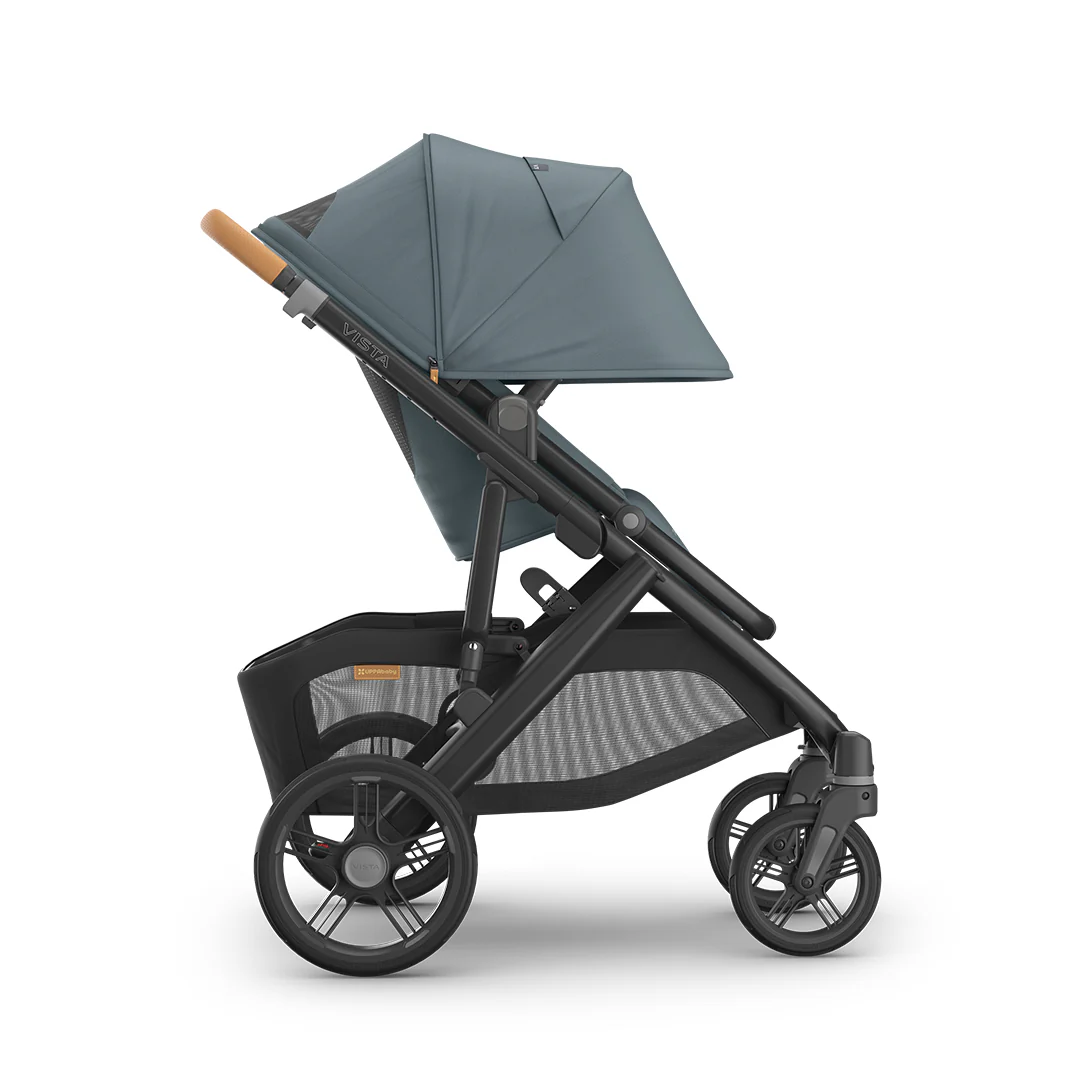 UPPAbaby Vista V3 Pushchair - Dillan - Stone Blue - Image 9