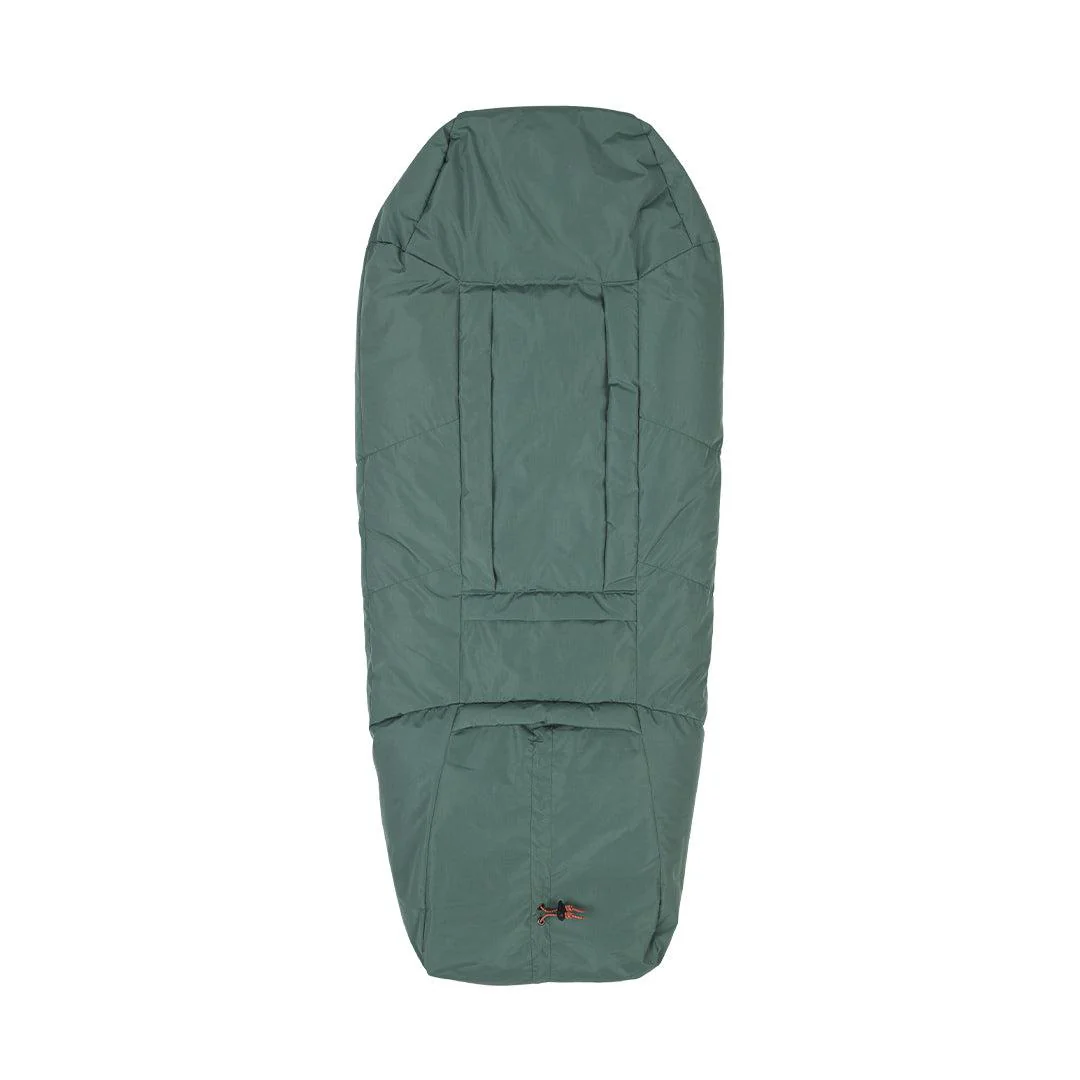 Voksi Adventure Footmuff - Dark Sea Green - Seashell Sand - Image 5