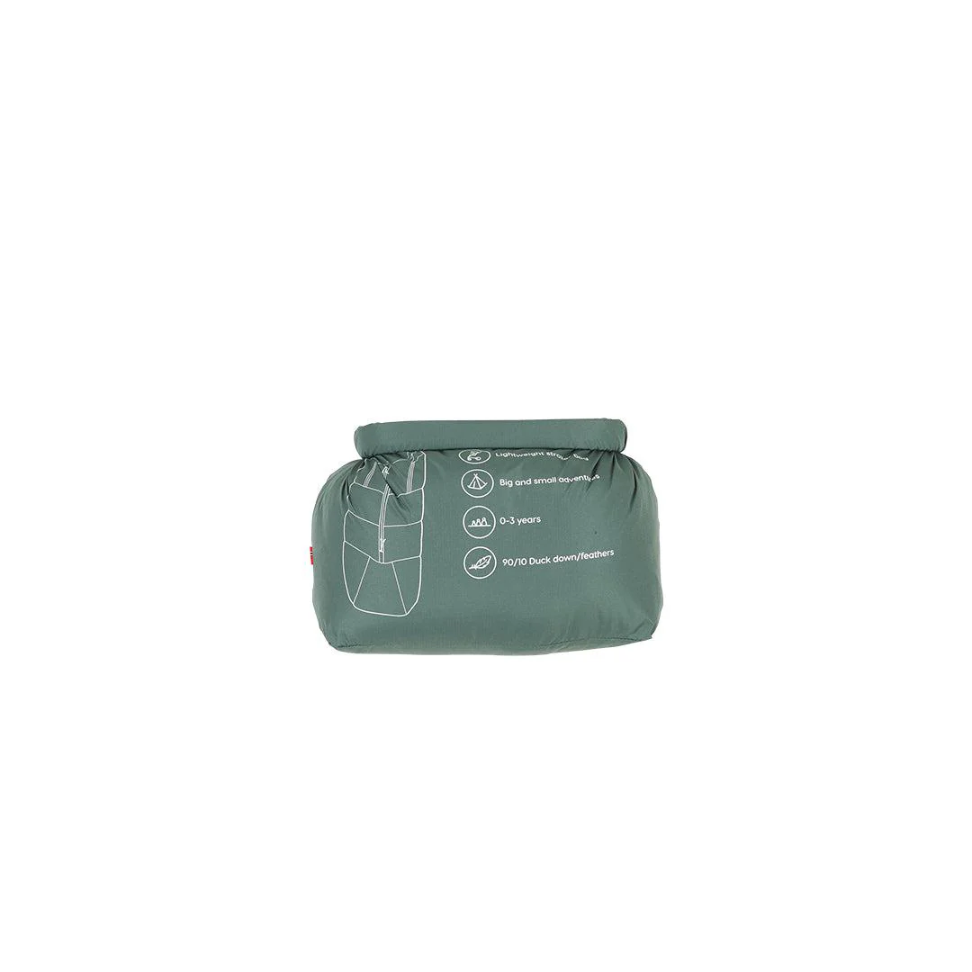Voksi Adventure Footmuff - Dark Sea Green - Seashell Sand - Image 7