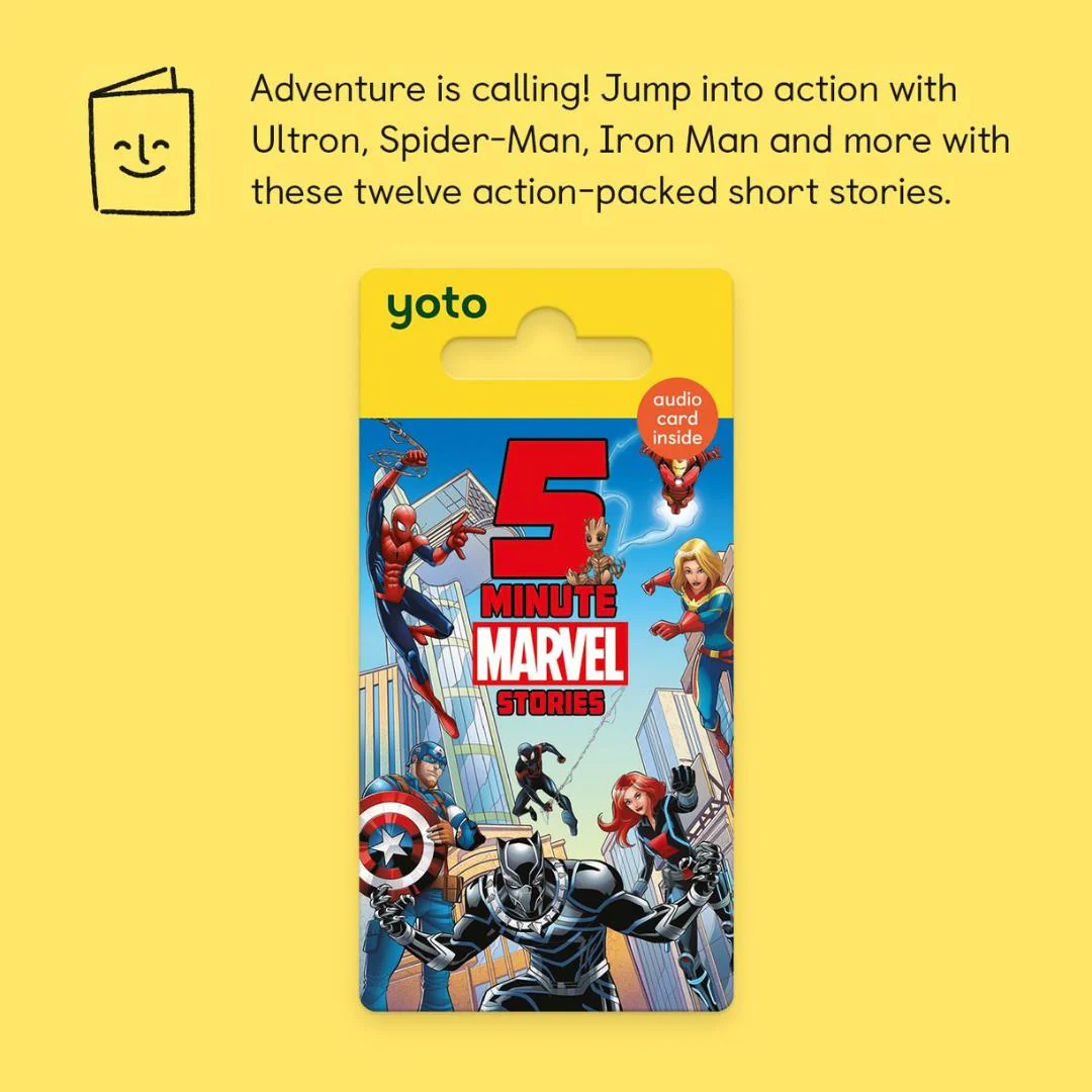 Yoto Card - 5 Minute Stories: Marvel - Image 2